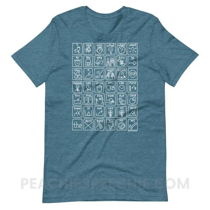 Heather Deep Teal / S