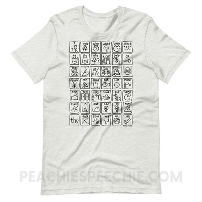 Core Board Premium Soft Tee - Ash / S - T-Shirts & Tops peachiespeechie.com