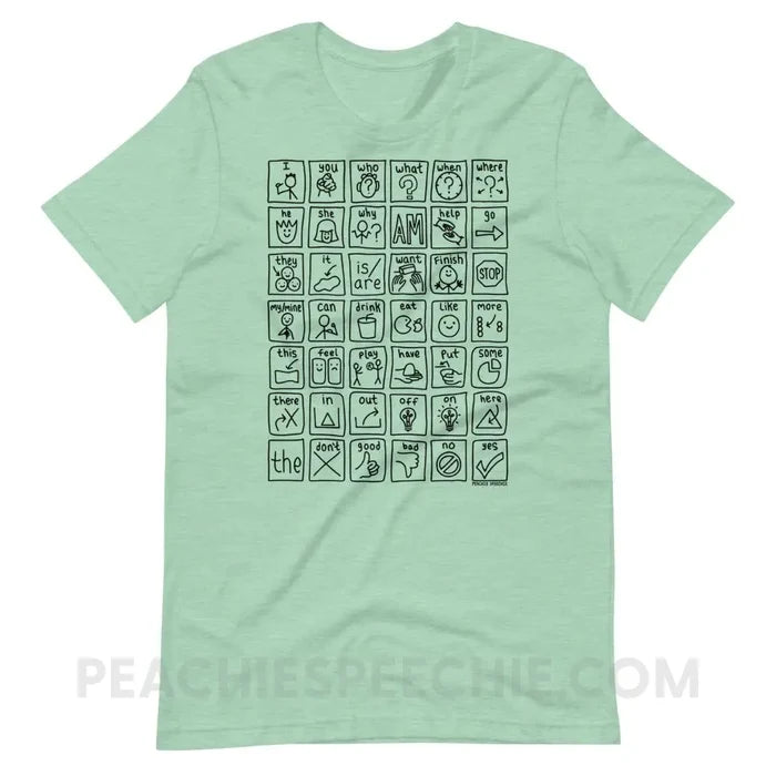 Heather Prism Mint / XS