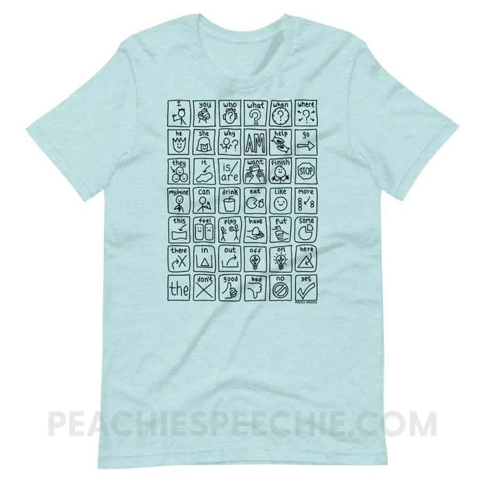 Heather Prism Ice Blue / XS