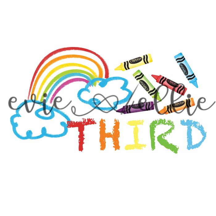 Crayon Grade Sub-- Multiple Options