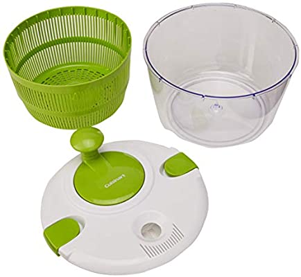 Cuisinart Salad Spinner, Green and White