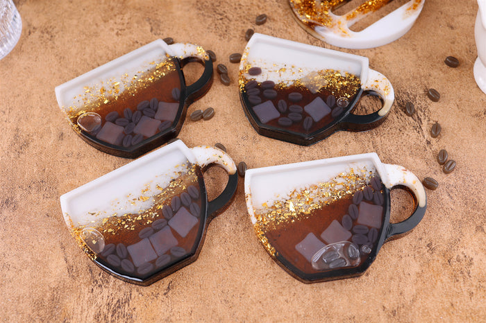 Cup Shape Coaster Coffee Coaster Set Resin Molds