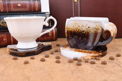 Cup Shape Coaster Coffee Coaster Set Resin Molds