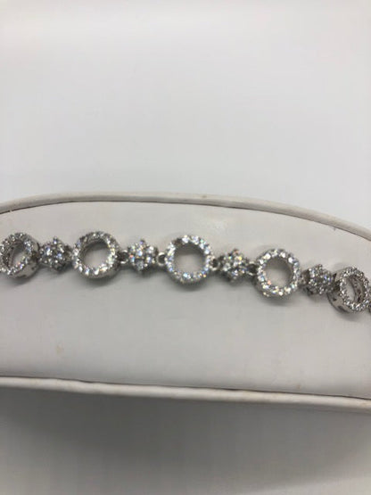 CZ Big and Small Circle Bracelet