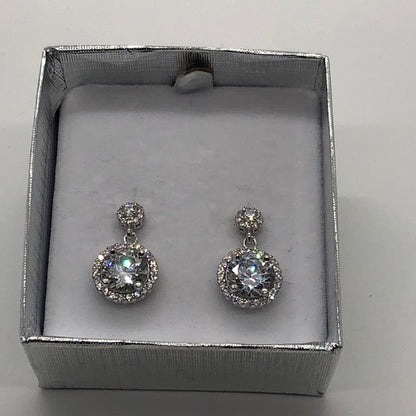 CZ Dangle Earrings