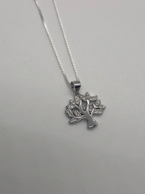 CZ Tree of Life Necklace