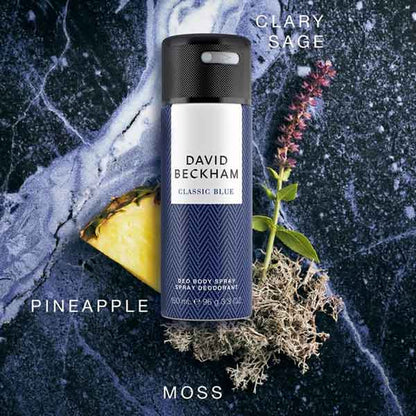 David Beckham Classic Blue Body Spray
