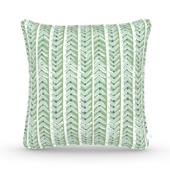 Decorative Throw Pillow in Boomerang: Sage