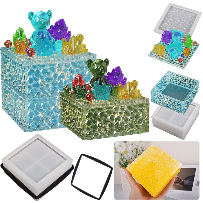 Diamond Veneer Large Capacity Organizer Mold