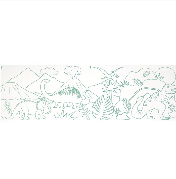 Dinosaur Colouring Roll
