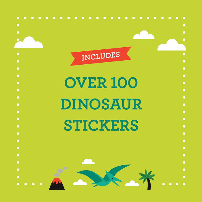 Dinosaurs Coloring Book & Stickers - Ali's Wagon