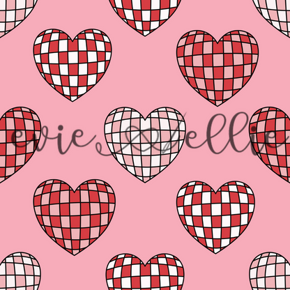 Disco Hearts-- Multiple Colors