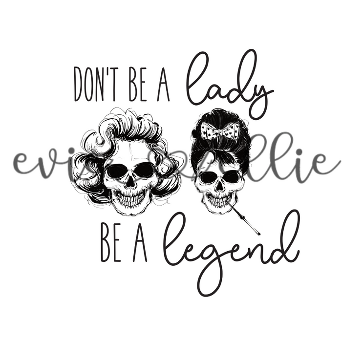 Don't Be a Lady Sub