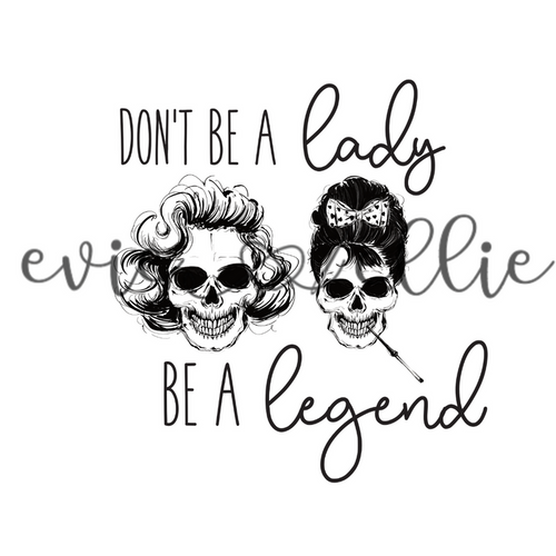 Don't Be a Lady Sub