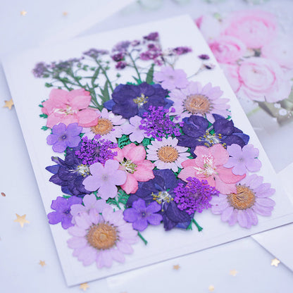 Dried Pressed Flowers Resin Accessories