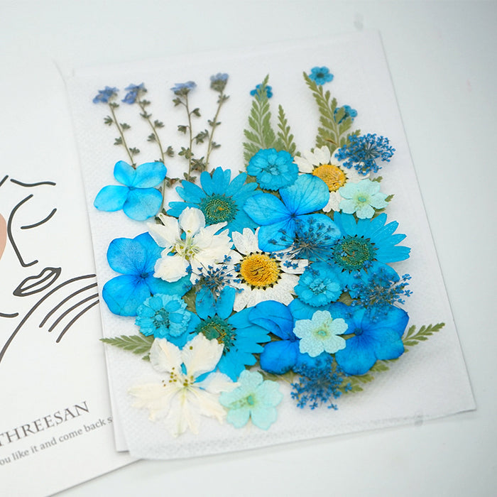 Dried Pressed Flowers Resin Accessories