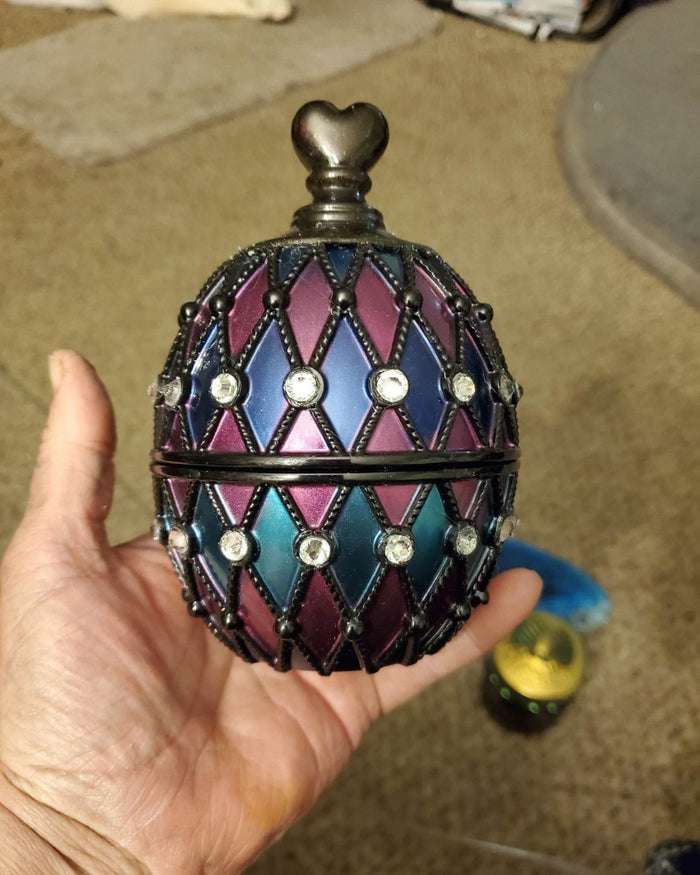 Egg Shape Storage Jewelry Resin Mold