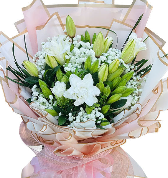 Elegant Lily Bouquet Vietnam