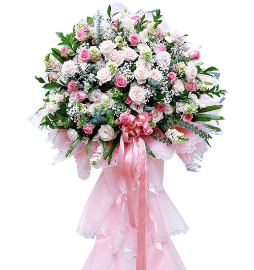Elegant Opening Flowers Stand Vietnam