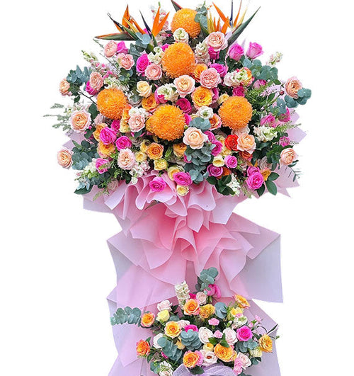 Elegant Prosperity Flowers Stand Vietnam