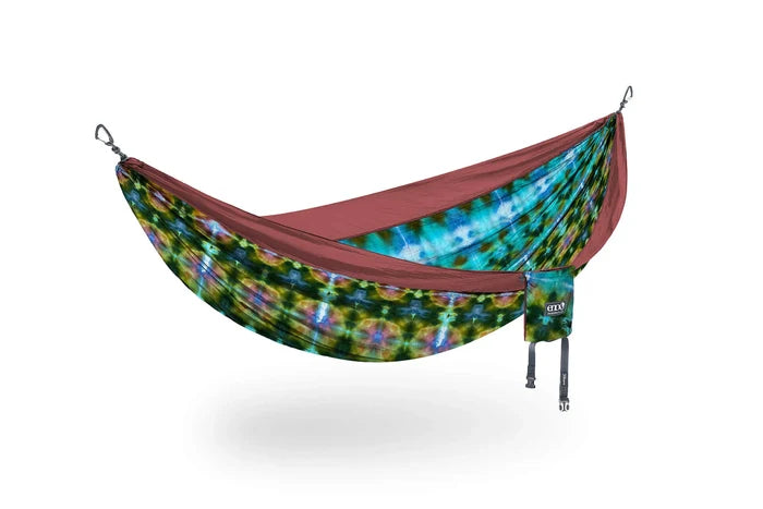 Eno DoubleNest Print Hammock - Shibori/Fig