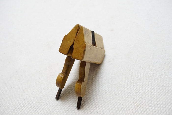 EXTRA FINE PAIR OF MINIATURE BOXWOOD SIDE RABBET PLANES