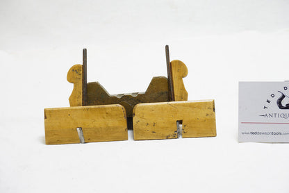 EXTRA FINE PAIR OF MINIATURE BOXWOOD SIDE RABBET PLANES