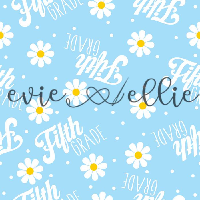 Fifth Grade Daisies-- Multiple Colors
