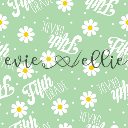 Fifth Grade Daisies-- Multiple Colors