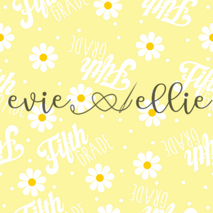Fifth Grade Daisies-- Multiple Colors