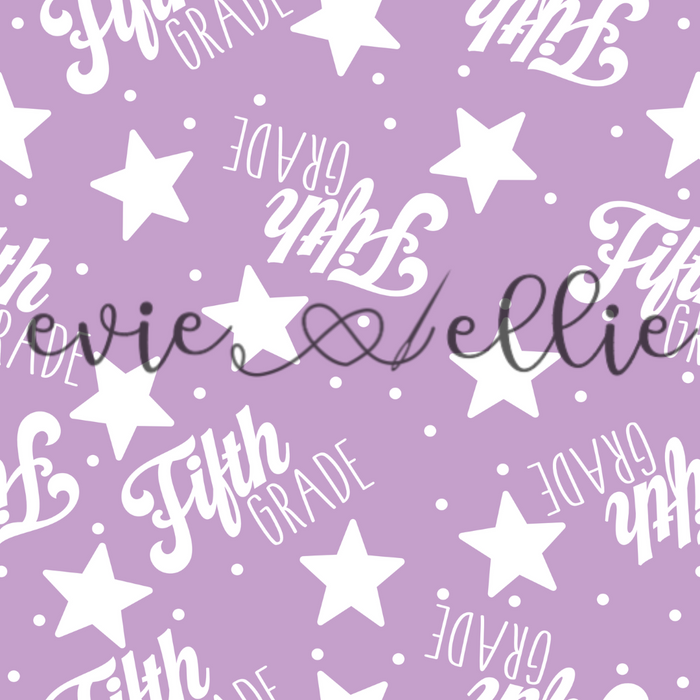 Fifth Grade Stars-- Multiple Colors