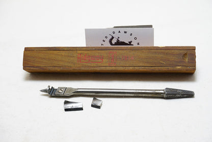 FINE RIDGEWAY EXPANSIVE AUGER BIT IN ORIG WOOD BOX