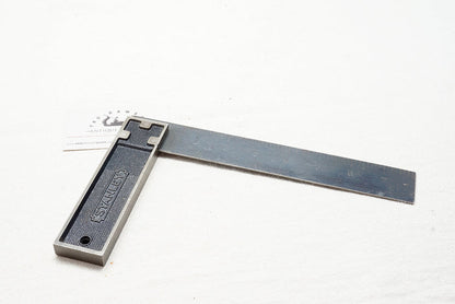 FINE STANLEY NO. 12TS STEEL SQUARE - 8"
