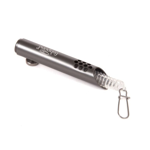 Fishpond 360 Swivel Retractor by Fish Pond with 360-degree swivel and spring cord for secure fly fishing gear access