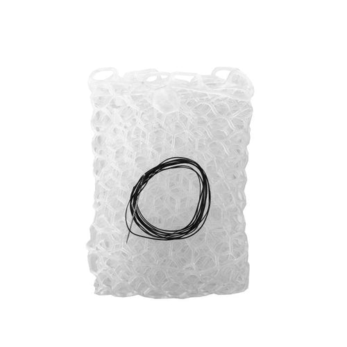 Fishpond Replacement Net - Small Clear rubber net with 15" diameter and included 50# dacron for fly fishing gear replacement