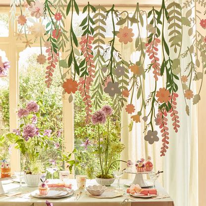 Floral Paper Backdrop