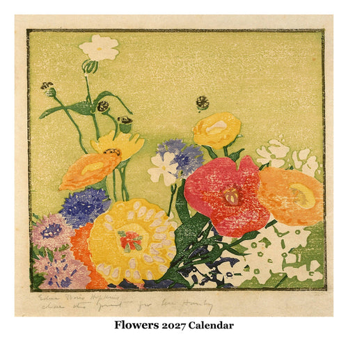 Flowers Wall Calendar 2027