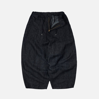 FrizmWorks Denim Balloon Pants - Indigo