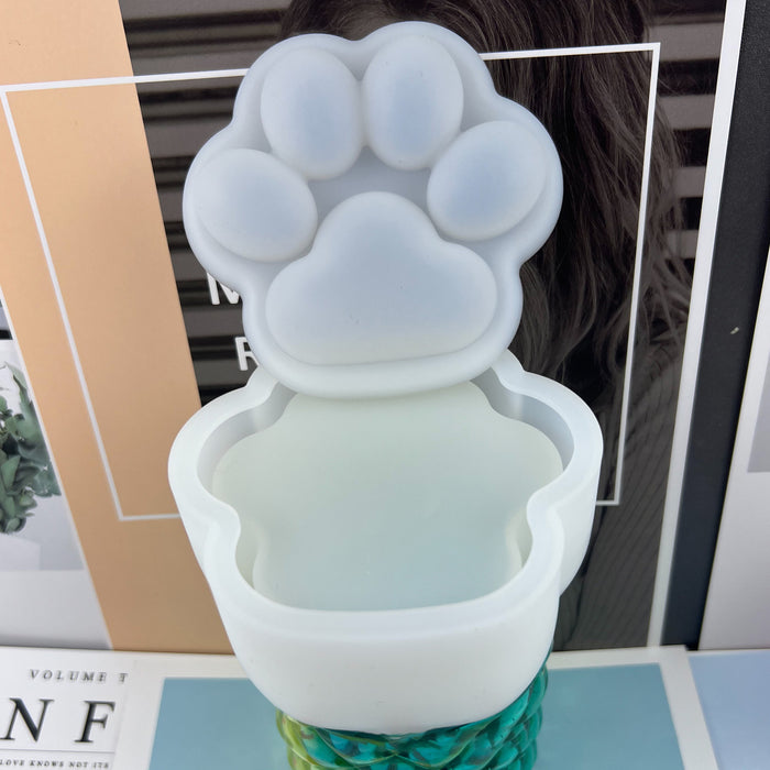 Frosted Effect Cat Claw Storage Box Mold
