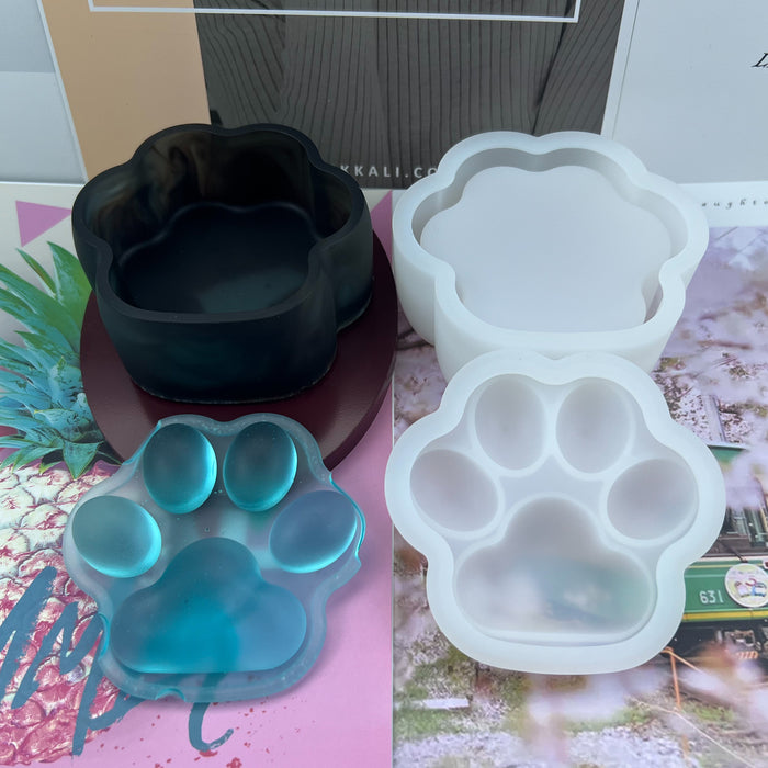 Frosted Effect Cat Claw Storage Box Mold