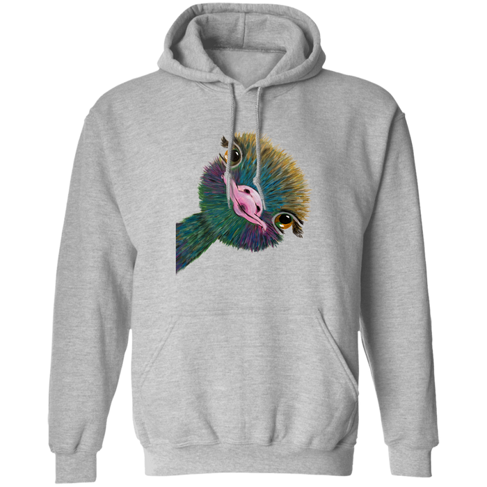 Funny Ostrich - Pullover Hoodie-KaboodleWorld