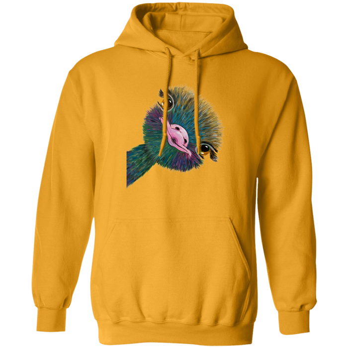 Funny Ostrich - Pullover Hoodie-KaboodleWorld