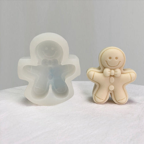 Gingerbread Man Ornament Resin Mold