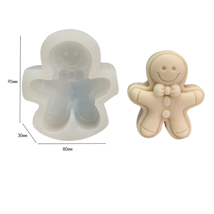 Gingerbread Man Ornament Resin Mold