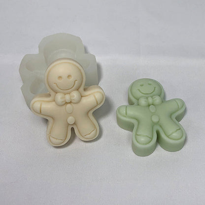 Gingerbread Man Ornament Resin Mold