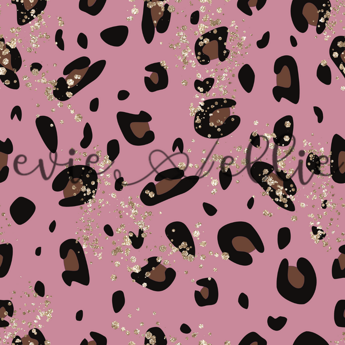 Glitter Leopard -- Multiple Colors