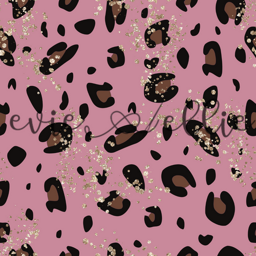 Glitter Leopard -- Multiple Colors