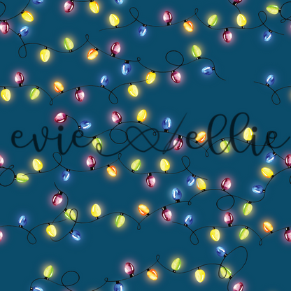 Glowing Christmas Lights- Multiple Colors