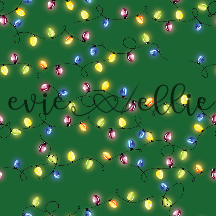 Glowing Christmas Lights- Multiple Colors
